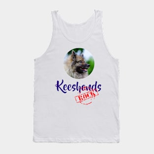 Keeshonds Rock Tank Top